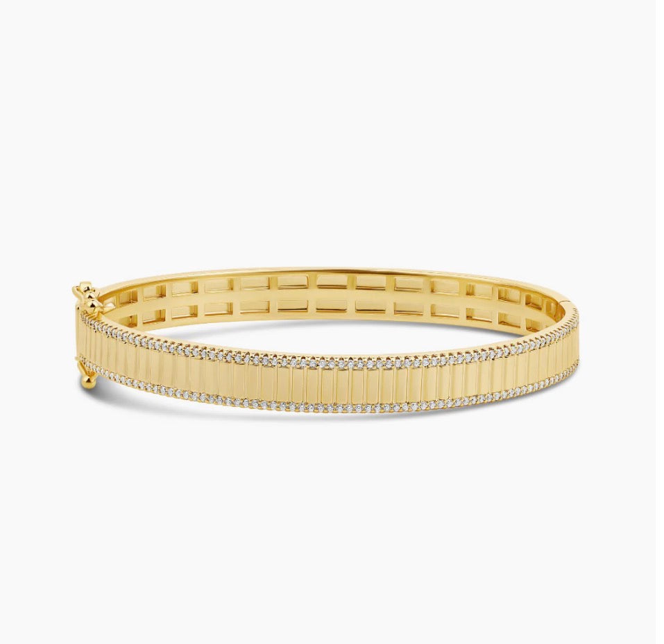 Brazalete estriado
