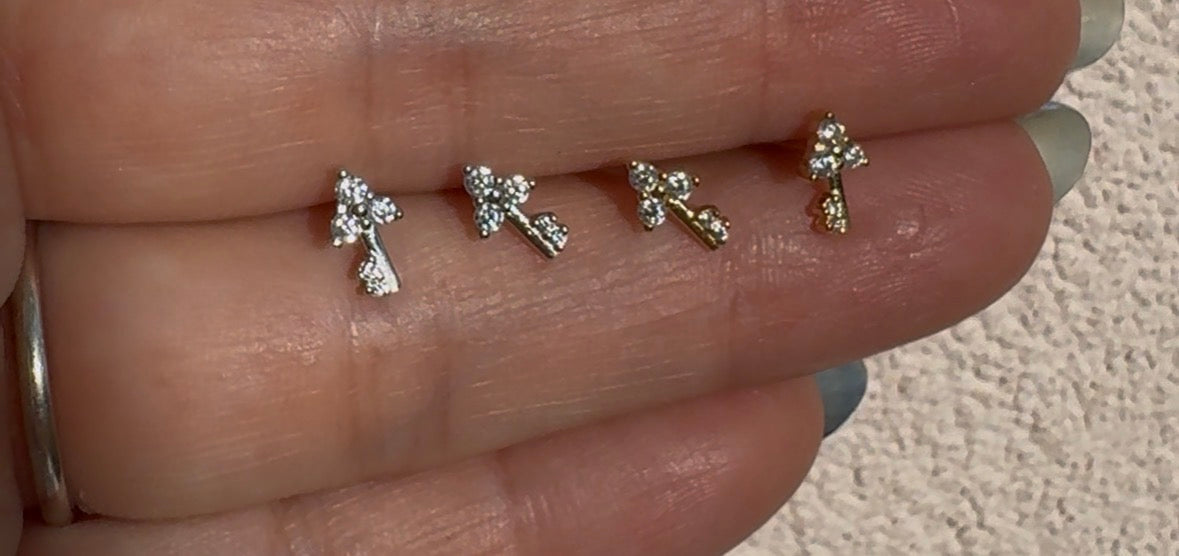 Pendientes llaves de la suerte