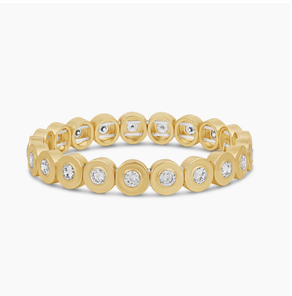 Pulsera Stretchy Golden Glow