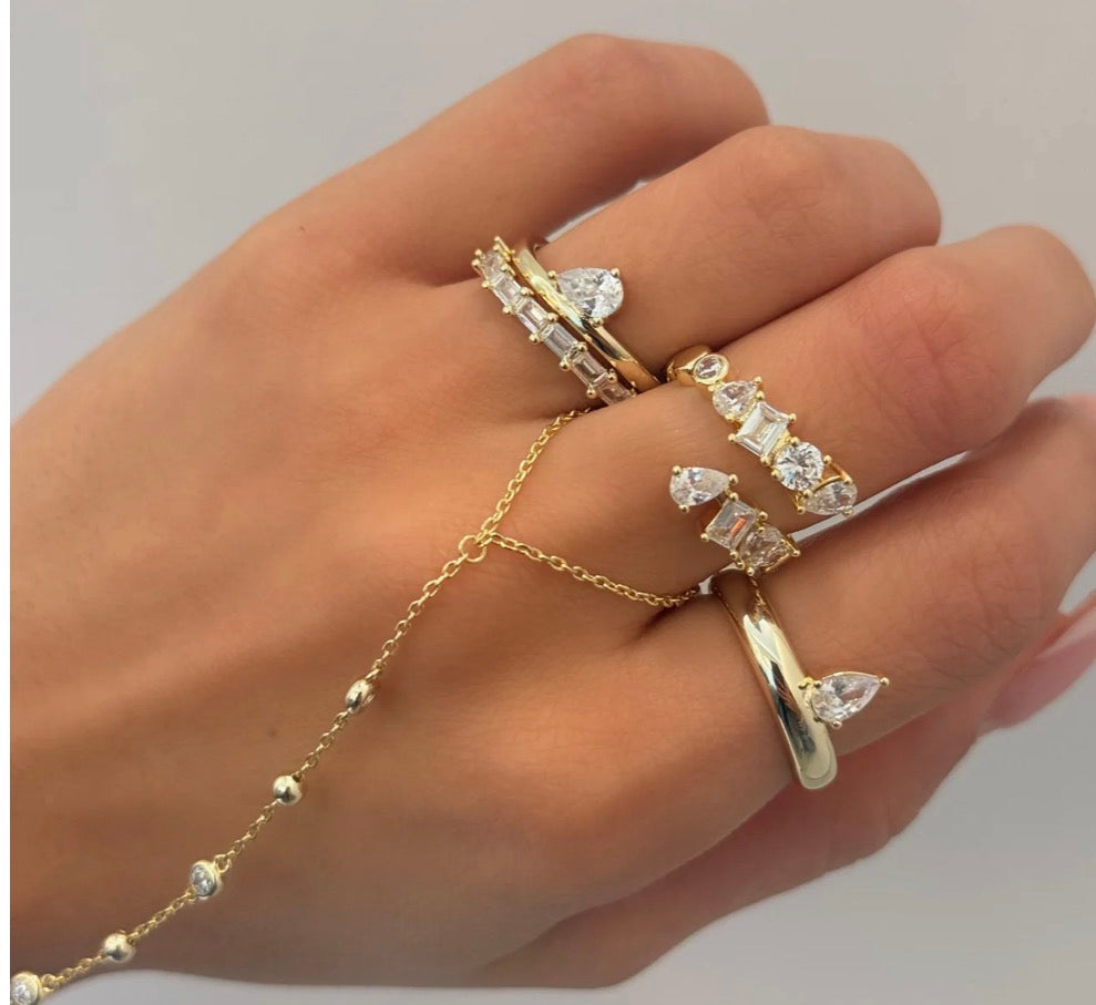 Anillo Pera Apilable