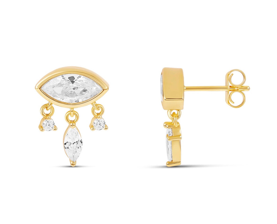 Pendientes Marquise Glow