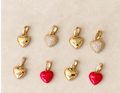 Pave Heart Charm