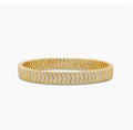 Pave Zipper Pulsera Stretchy