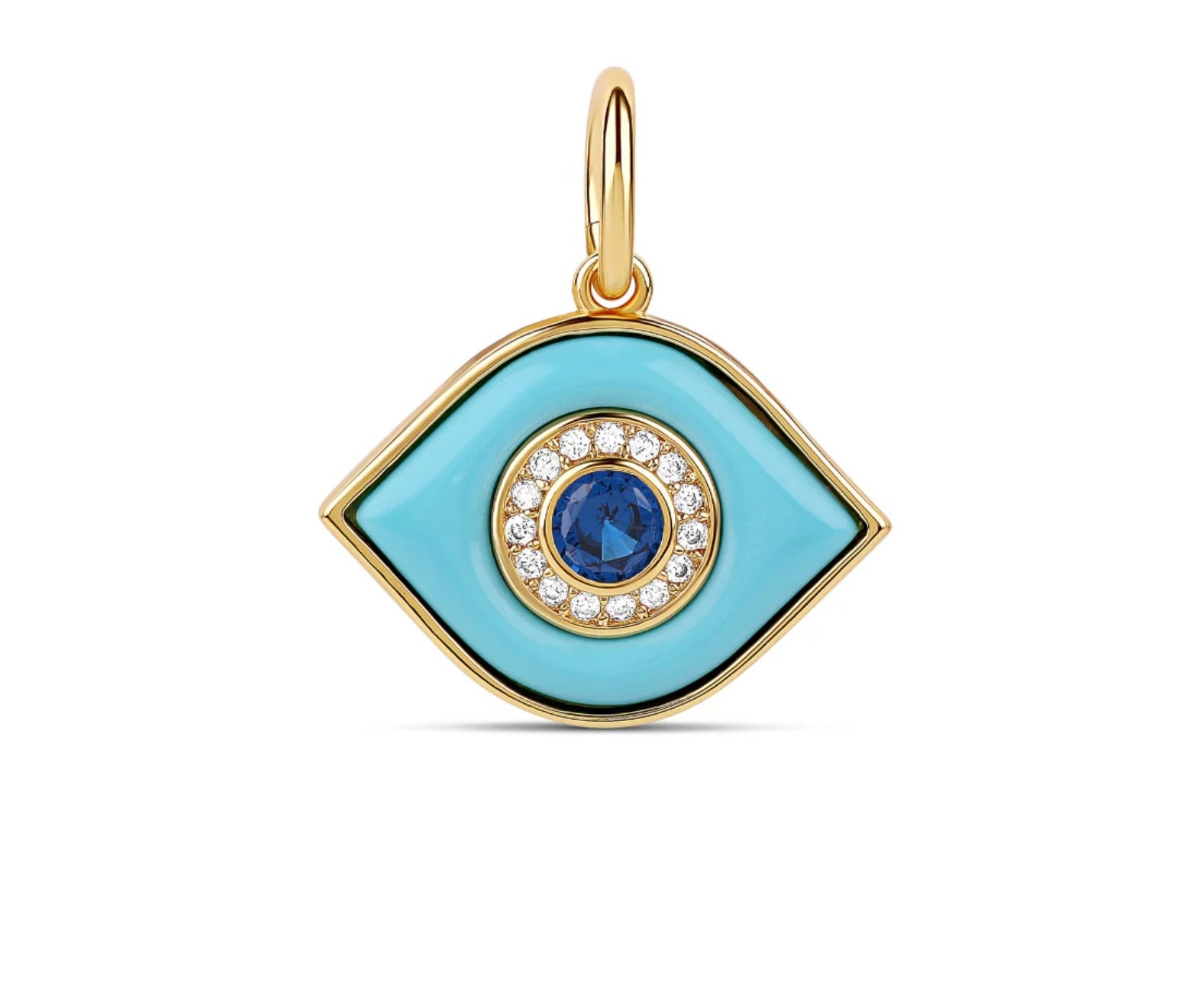 Colgante de ojo turco