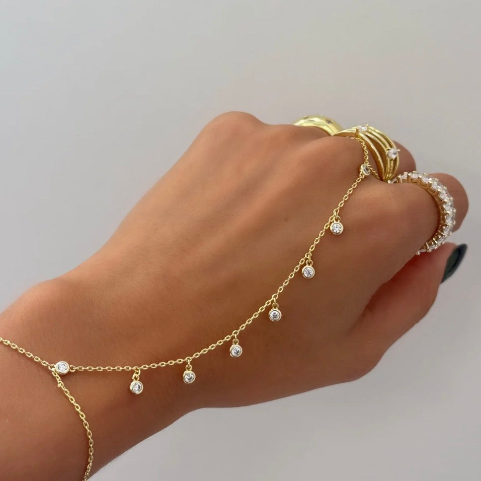 Bezel Loose Hand Chain