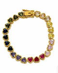Rainbow Hearts Tennis Collection