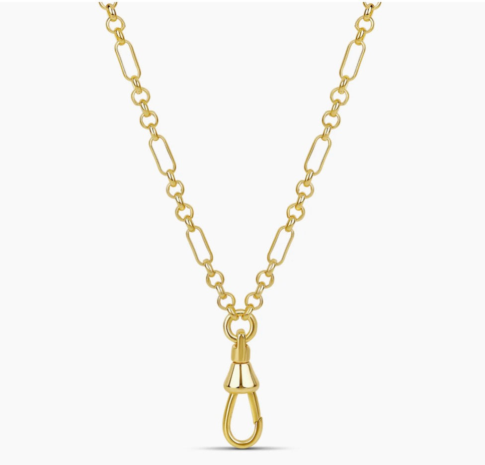 Link Long Lobster Necklace