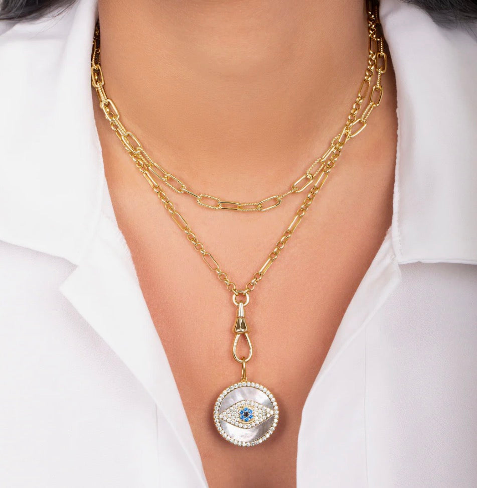 Link Long Lobster Necklace
