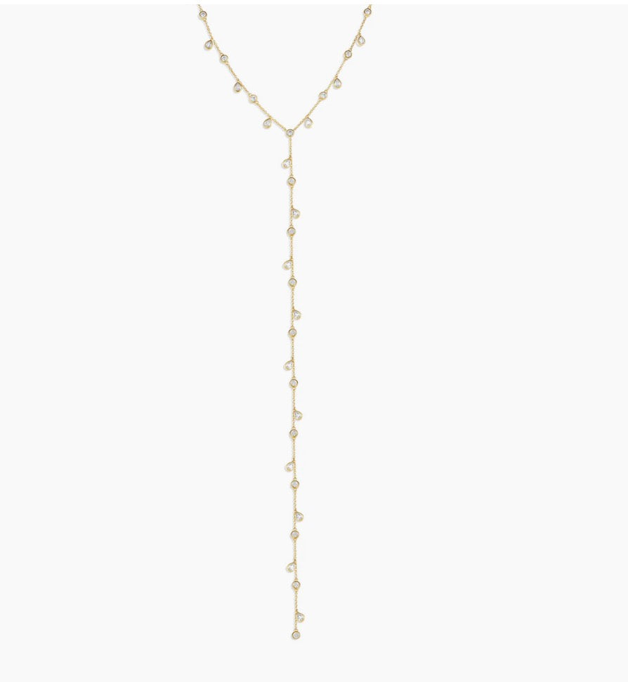 Crystal Thread Necklace
