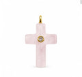 Cross Natural Stone Charm