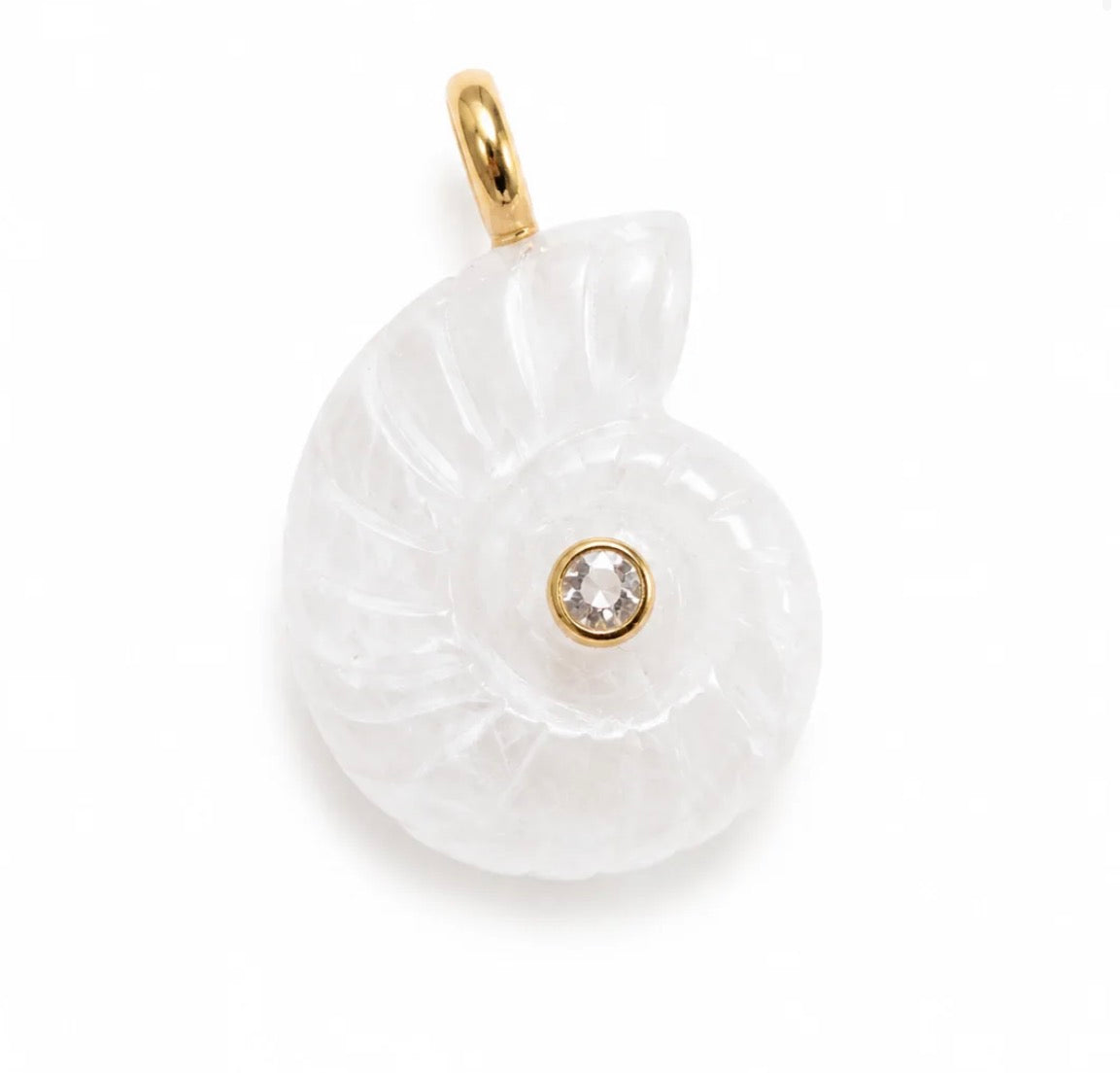 Snail Natural Fish Charm