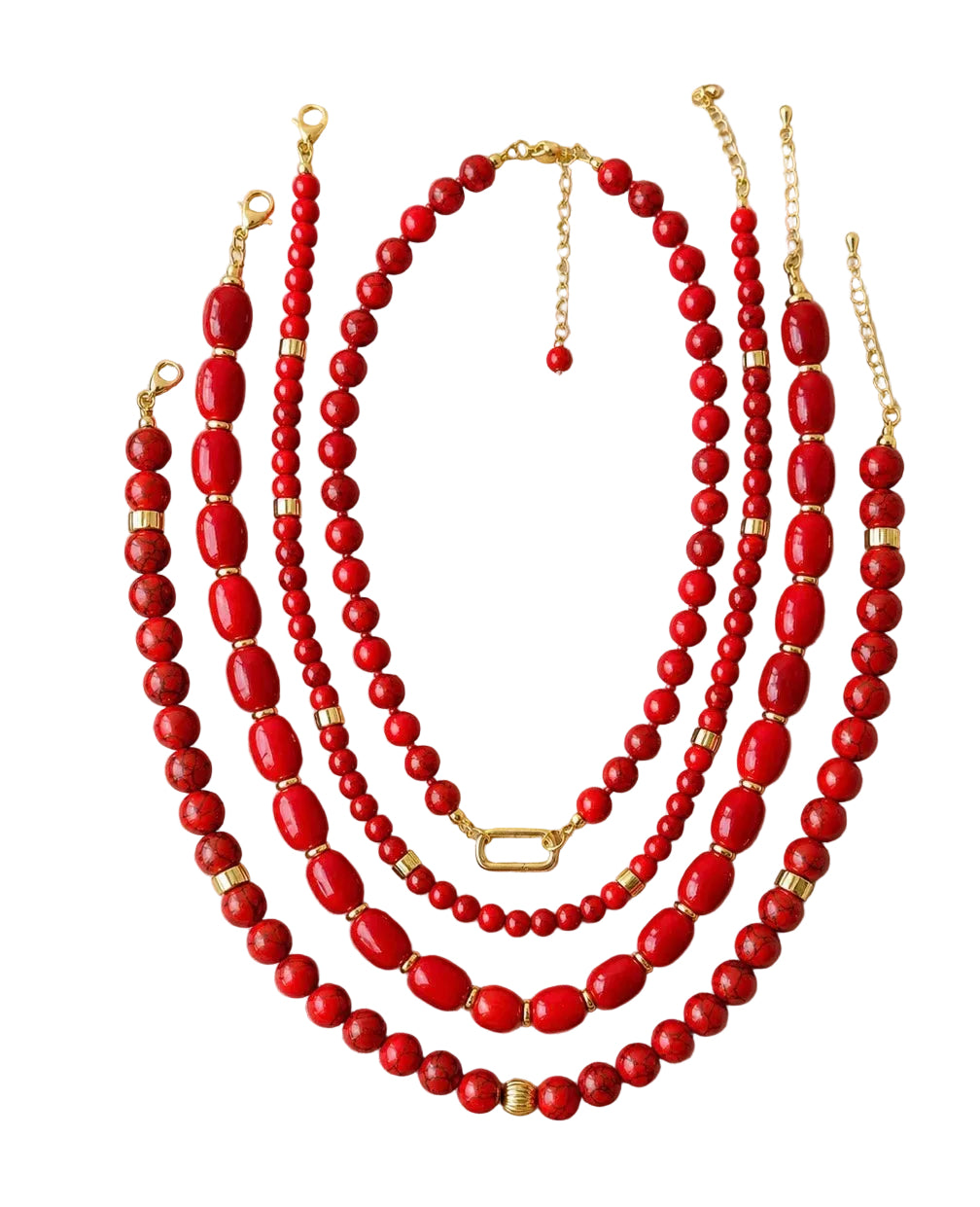 Red Natural Stone Collection