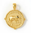 Elephant Coin Charm – “Always Forward”