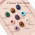 Gemstone Pass-Through Charm