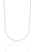 CZ Baguette Link Bracelet
