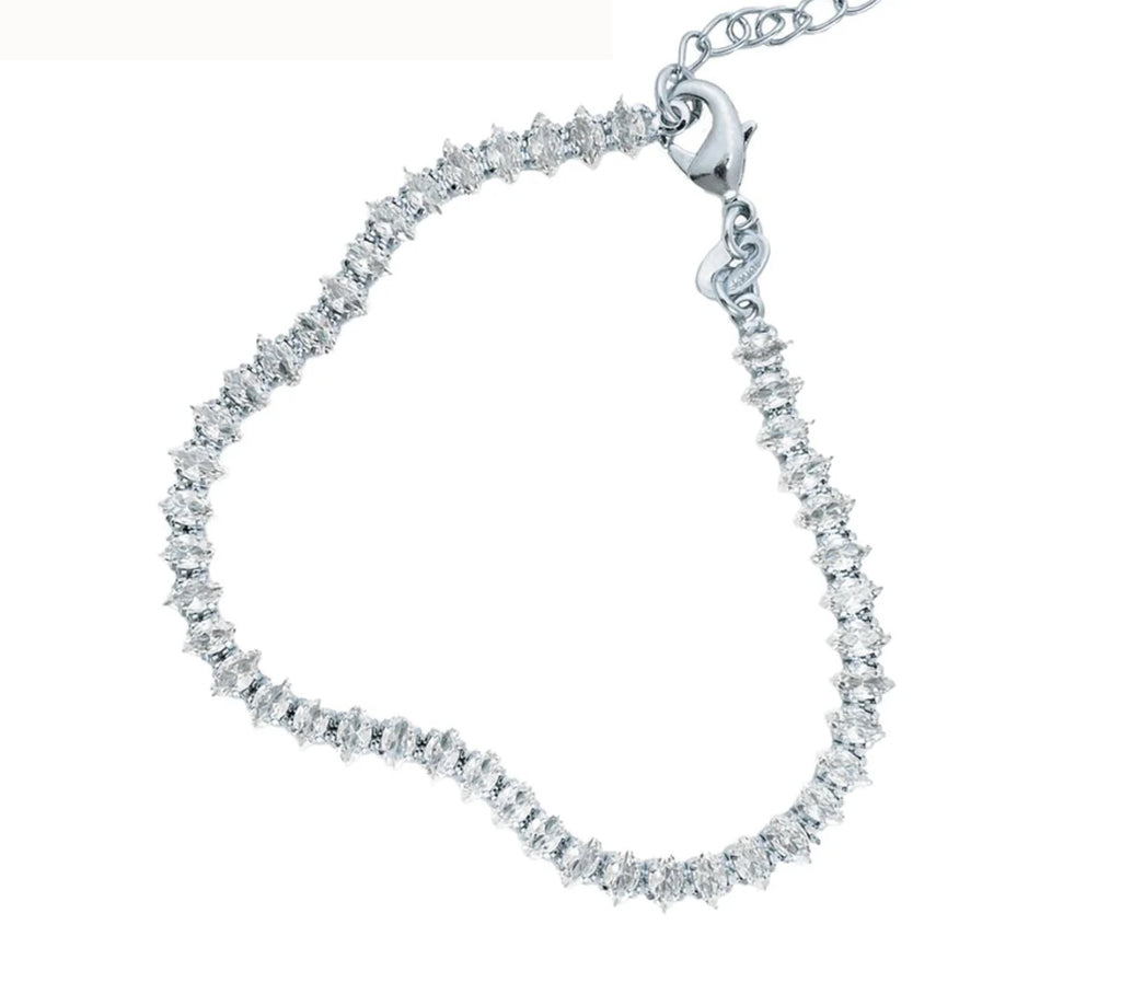 Marquise CZ Tennis Bracelet