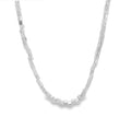 Collar de eslabones cúbicos