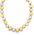 13mm Two Toned Beaded Necklace