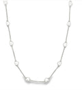 Heart Shaped Pearl Necklace