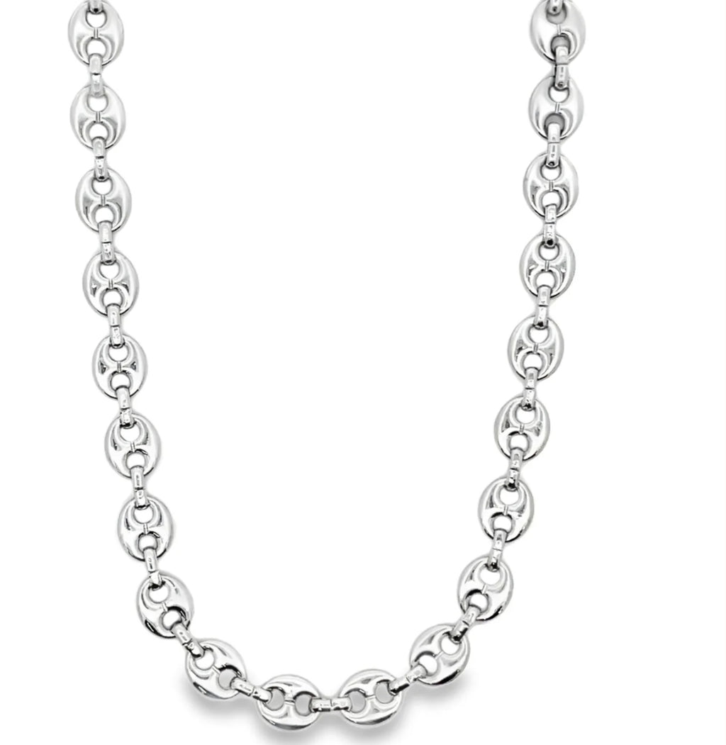 Thick Puffy Mariner Link Chain
