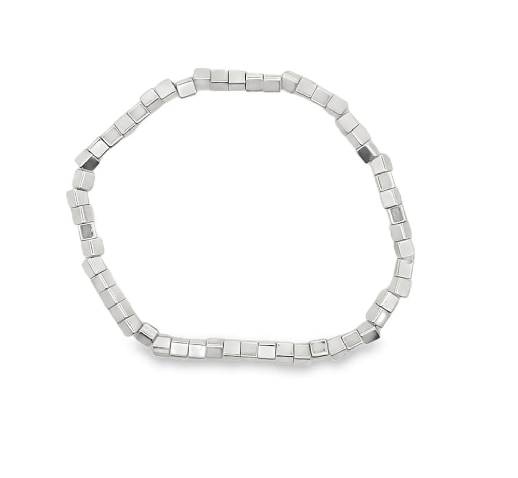 Cube Charm Elastic Bracelet