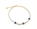 Lucky Eye Bracelet With CZ Stones